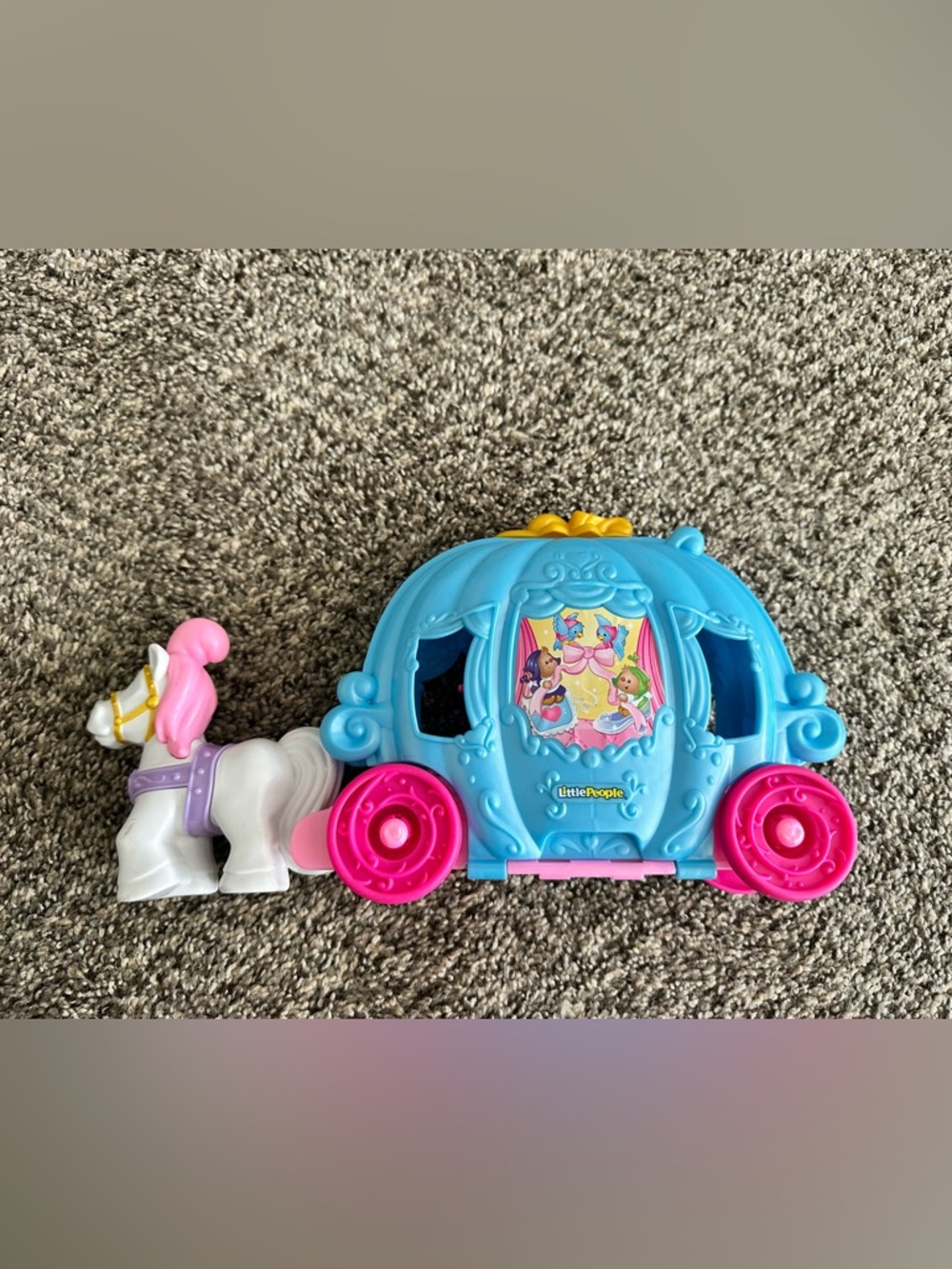 Little people cinderella carriage
